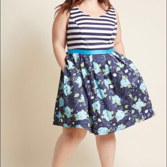 Intriguing on Arrival Cotton Twofer Dress NWOT - Picture 3 of 6